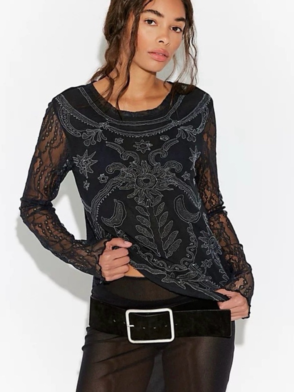 Free People Celestial Circus Long Sleeve Too